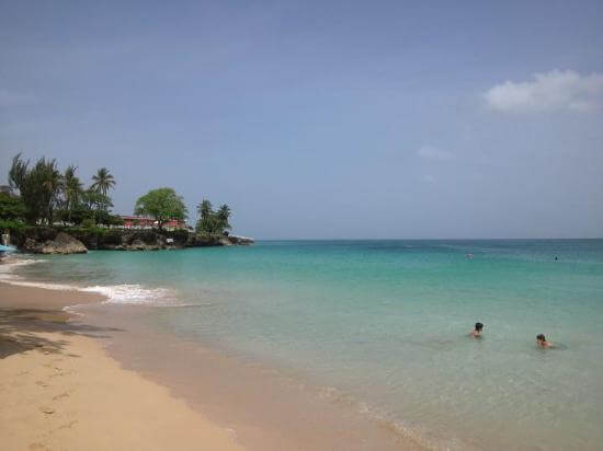 This photo was taken on the beach looking back at Crown Point Beach Hotel